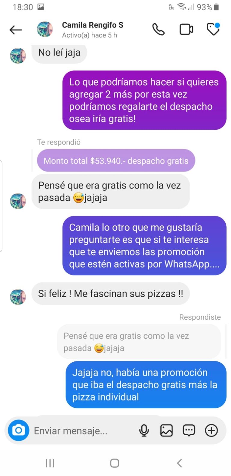 cliente feliz opinion